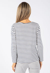 Striped Long Sleeve Top