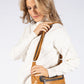 Double Front Pocket Crossbody Bag