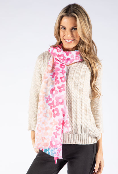 Daisy Print Scarf