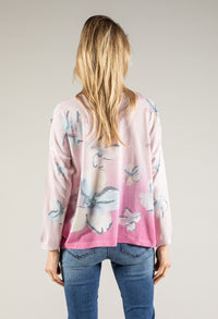 Diamante Floral Knit