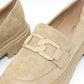 Microfibre Buckle Loafer