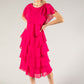 Tiered Round Neckline Dress