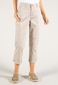 "Ab" Solution® High Rise Roll Cuff Trouser