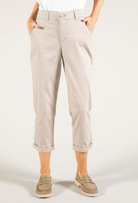 "Ab" Solution® High Rise Roll Cuff Trouser