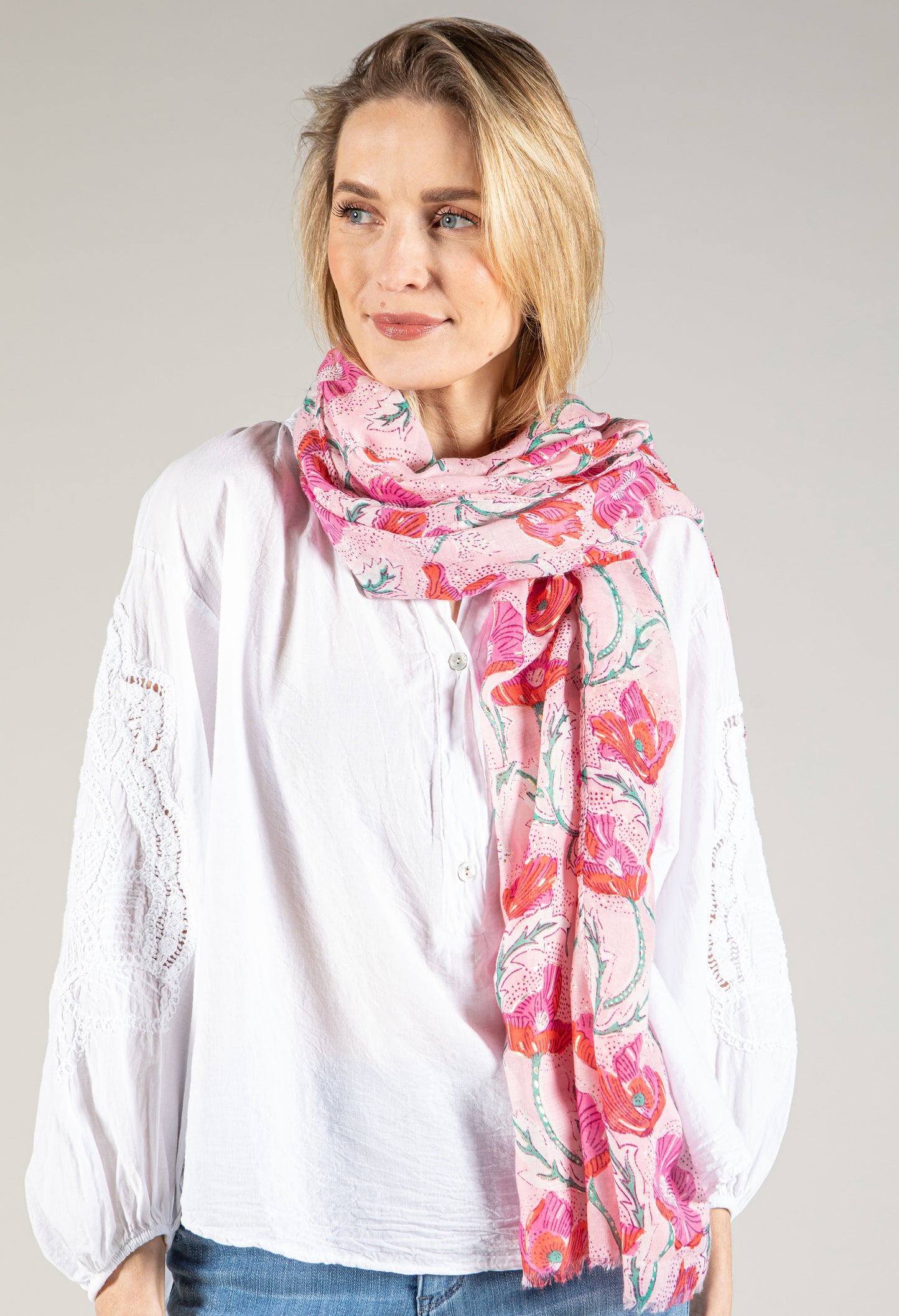 Tulip Print Scarf