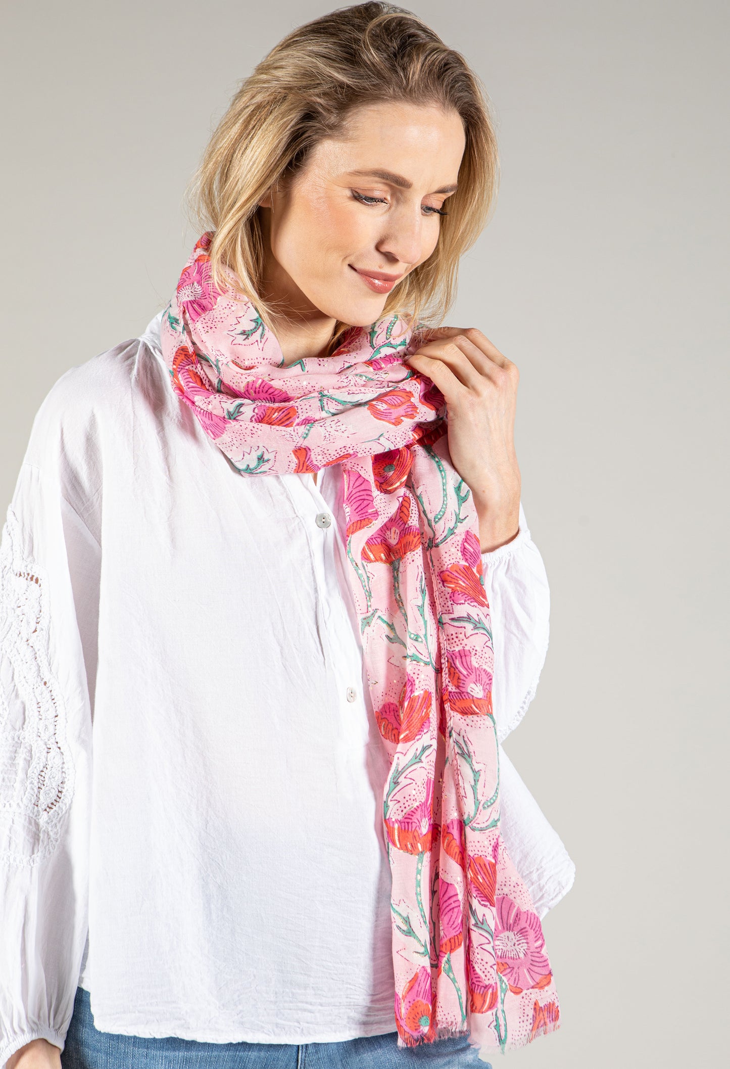 Tulip Print Scarf