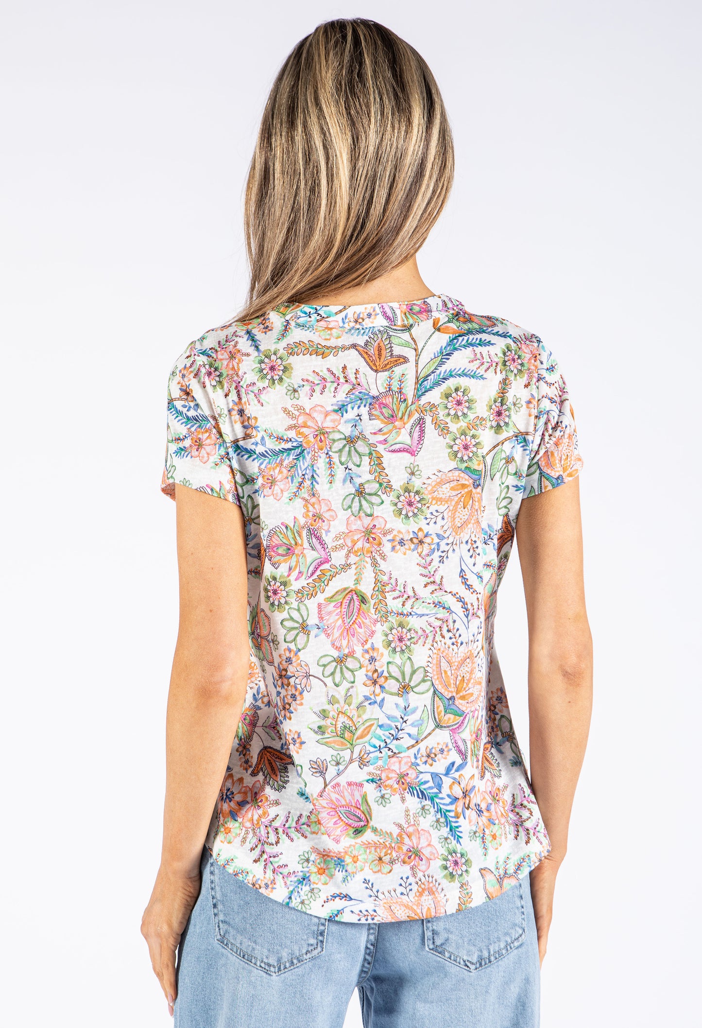 Spring Floral Top