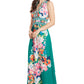 Floral Print Flowy Maxi Dress