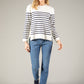 Striped Knit Pullover