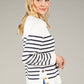 Striped Knit Pullover