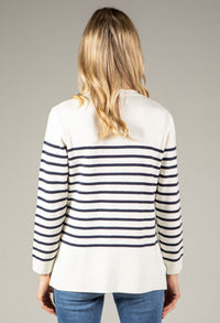 Striped Knit Pullover