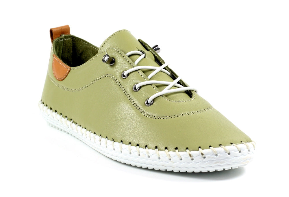 Leather Plimsoll