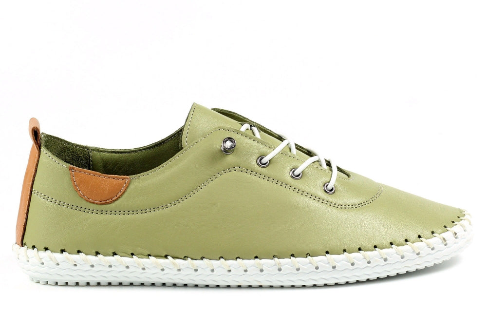 Leather Plimsoll