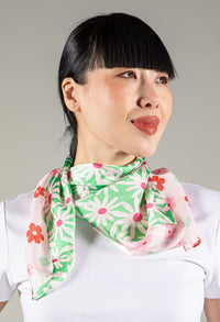 Reversible Floral Scarf