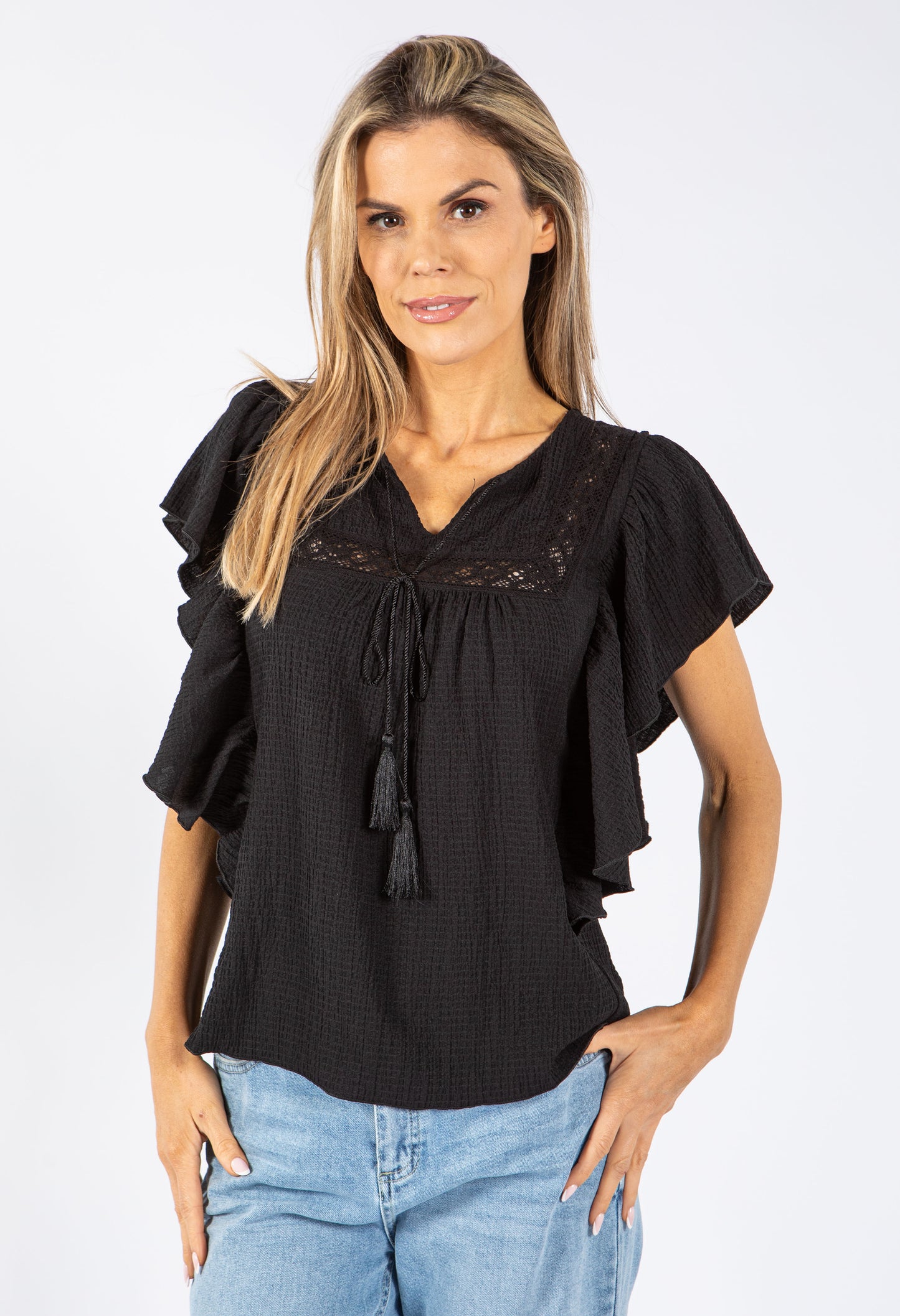 Tassel Boho Top