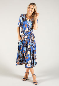 Floral Bloom Midi Dress