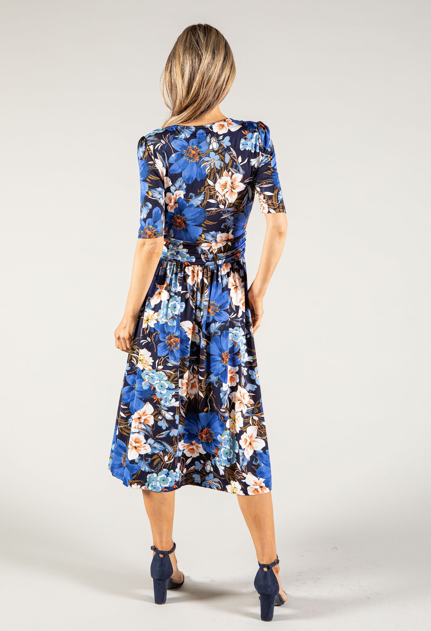 Floral Bloom Midi Dress