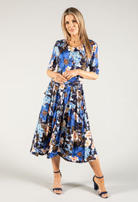 Floral Bloom Midi Dress