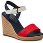 Stripes Wedge Sandal