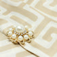 Golden Pearl Brooch