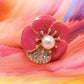 Floral Ring Brooch