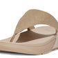 Lulu Shimmer Toe-Post Sandals