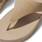 Lulu Shimmer Toe-Post Sandals