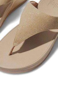 Lulu Shimmer Toe-Post Sandals