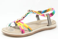 Floral Beaded Sandal