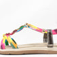 Floral Beaded Sandal