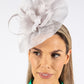 Feather and Ribbon detail Fascinator