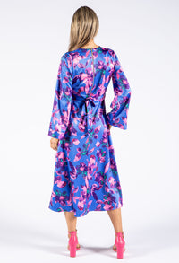 Floral Kimono Style Dress