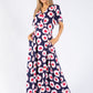 Poppy Print Dress