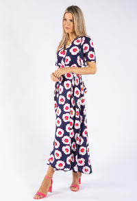 Poppy Print Dress