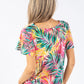 Tie Front Tropical Top