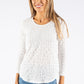 Long Sleeve Textured Top