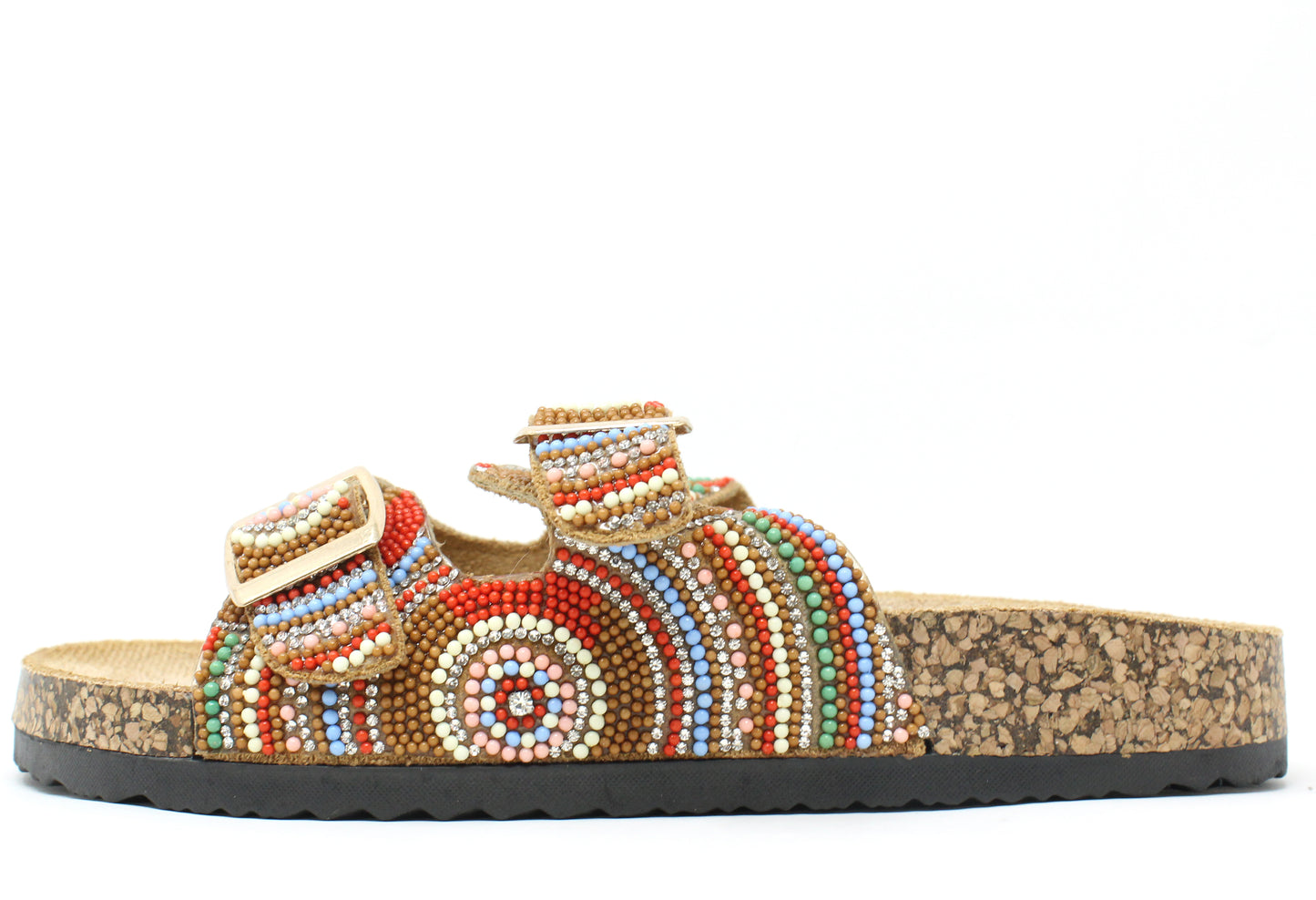 Beaded Slip On Sandal