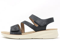 Velcro Multi Strap Sandal