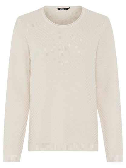 Ribbed Long Sleeve Pullover