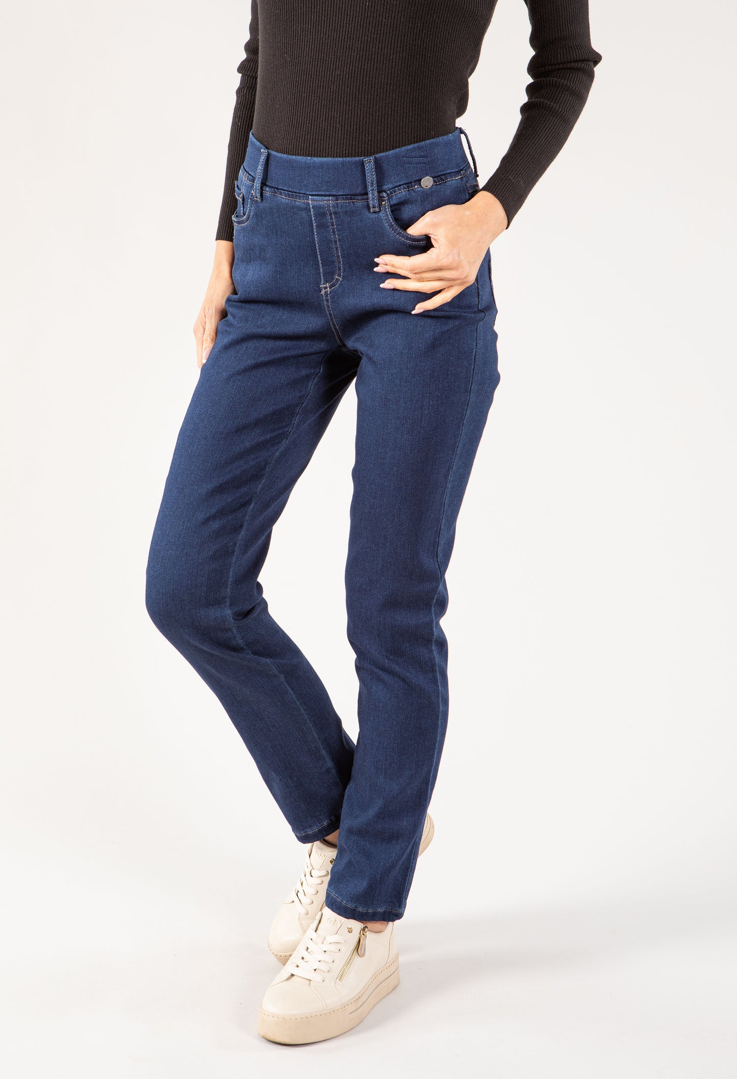 Thermo Denim Pull On Jeans