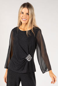 Jewel Lurex Top