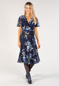 Floral Wrap Dress