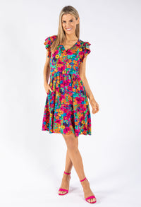 Floral Burst Dress