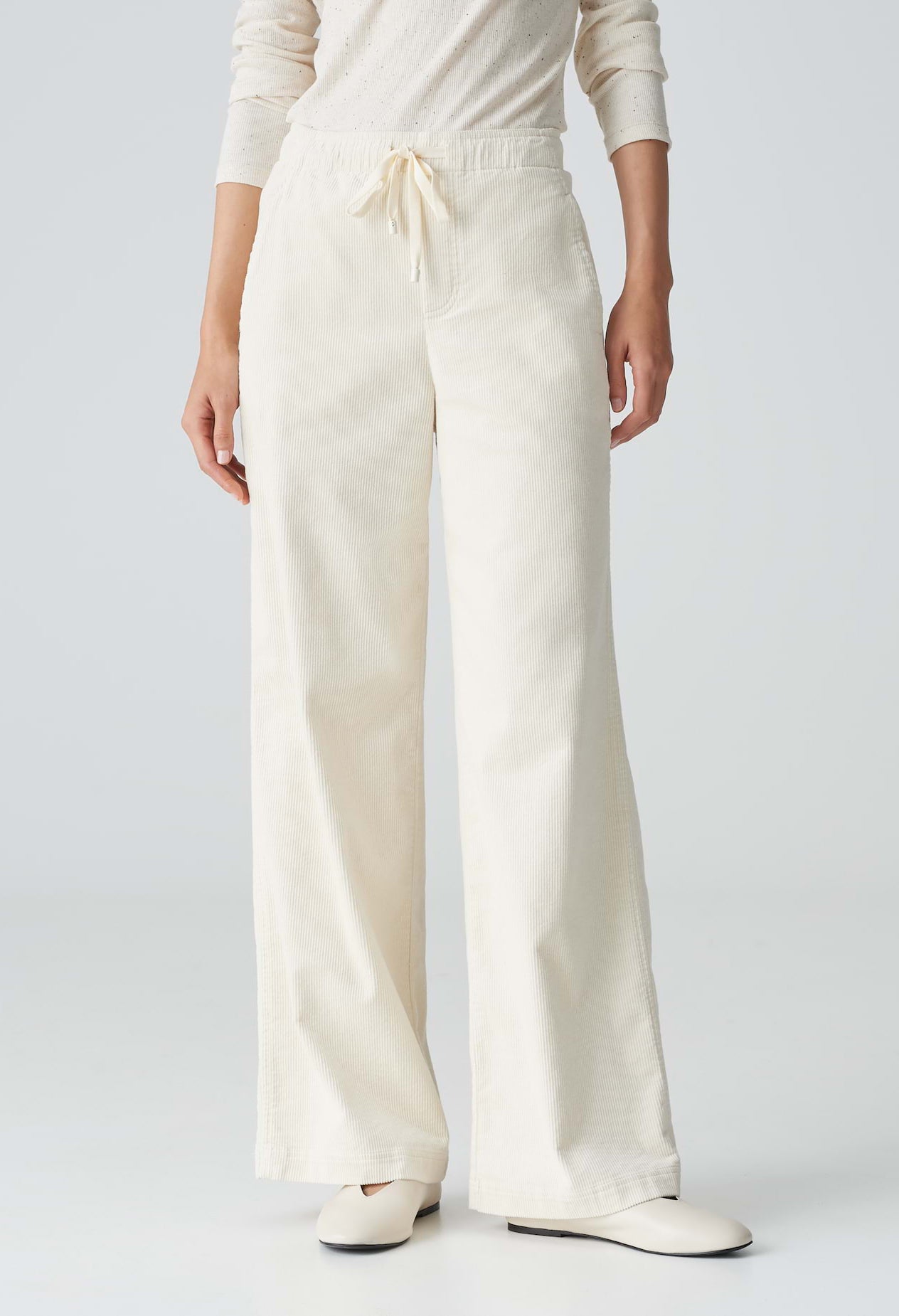 Mileni Track corduroy trousers