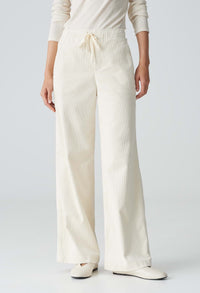 Mileni Track corduroy trousers