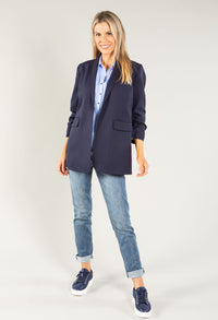 Relaxed Fit Half Buttoned Shirt