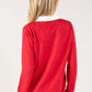 Two in One Super Soft V Neck Pullover