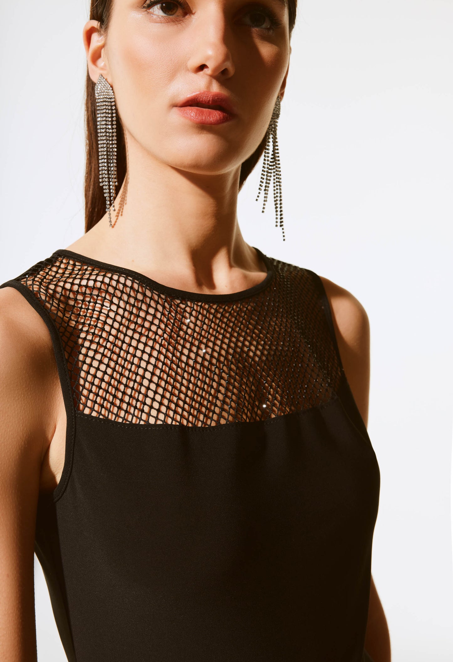 Mesh Sleeveless Top