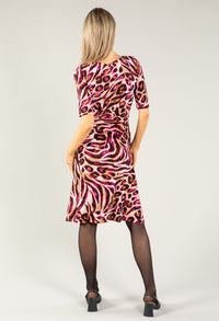 Leo Print Dress