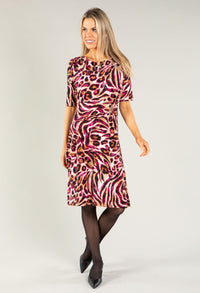 Leo Print Dress